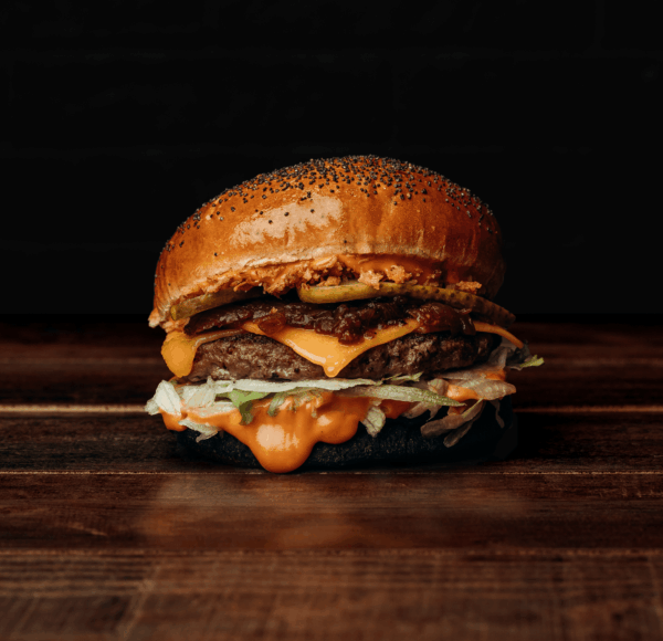 Black and White Burger