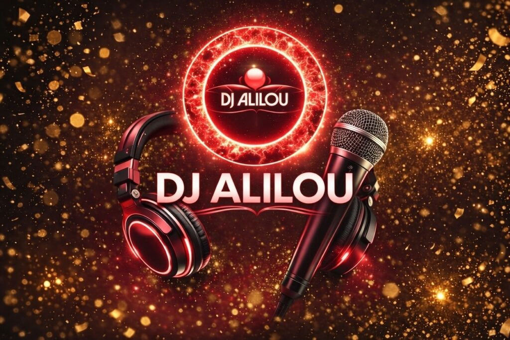 DJ alilou<div style="font-size:16px;color:#666;margin-top:5px;">📍 Lyon</div>